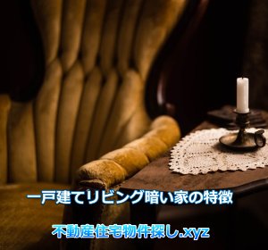新築一戸建てリビング暗い家の特徴