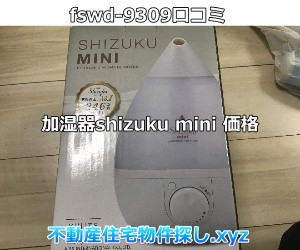 加湿器shizukumini口コミ｜価格